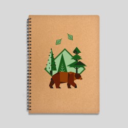 Brown bear - Vector graphics⋆A-Project Shop⋆Graphic Corner⋆A-Project Shop