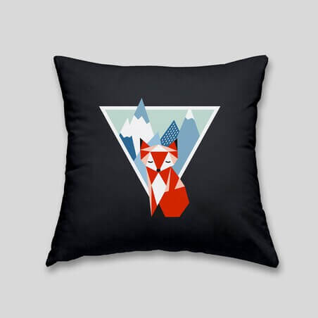 Mountain fox cushion⋆⋆Studio Design⋆A-Project Shop